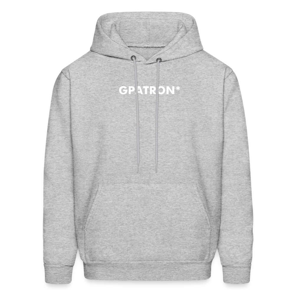 Men's Hoodie MADE BY GPATRON* - heather gray