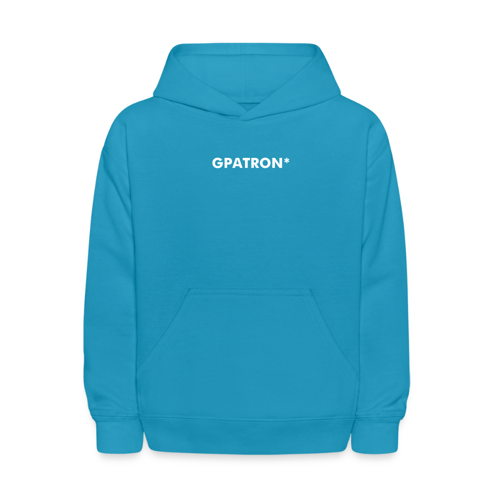Kids' Hoodie MADE BY GPATRON* - turquoise
